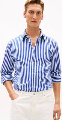 Koszula męska casualowa Tommy Hilfiger ze sklepu: Gomez Fashion Store w kategorii: Koszule męskie - zdjęcie 874714-BD9-10338_TH262M000208G55