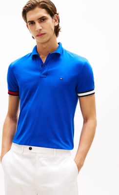 Tommy Hilfiger - T-shirt męski na lato casual ze sklepu: Gomez Fashion Store w kategorii: T-shirty męskie - zdjęcie 874714-BD9-10338_TH262M000085L57