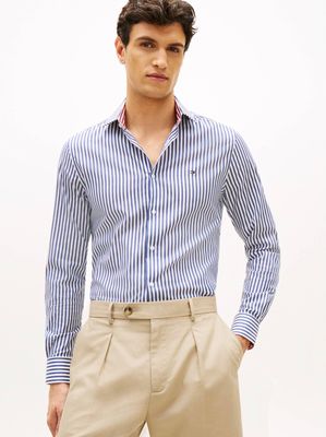 Koszula męska z klasycznym kołnierzykiem Tommy Hilfiger ze sklepu: Gomez Fashion Store w kategorii: Koszule męskie - zdjęcie 874714-BD9-10338_TH262M000092O35