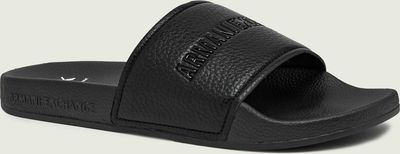 Klapki męskie na lato Armani Exchange ze sklepu: Gomez Fashion Store w kategorii: Klapki męskie - zdjęcie 874714-BD9-10338_AX262M000051H50