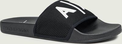 Klapki męskie na lato Armani Exchange ze sklepu: Gomez Fashion Store w kategorii: Klapki męskie - zdjęcie 874714-BD9-10338_AX262M000052I49