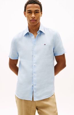 Tommy Hilfiger - Koszula męska z klasycznym kołnierzykiem ze sklepu: Gomez Fashion Store w kategorii: Koszule męskie - zdjęcie 874714-BD9-10338_TH262M000224G36