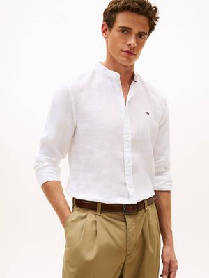 Koszula męska z kołnierzykiem button down Tommy Hilfiger ze sklepu: Gomez Fashion Store w kategorii: Koszule męskie - zdjęcie 874714-BD9-10338_TH262M000225D96