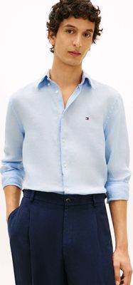 Tommy Hilfiger - Koszula męska letnia ze sklepu: Gomez Fashion Store w kategorii: Koszule męskie - zdjęcie 874714-BD9-10338_TH262M000061G36
