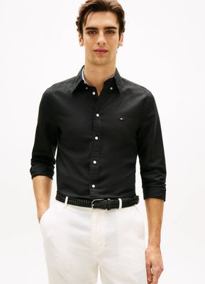 Koszula męska na jesień Tommy Hilfiger ze sklepu: Gomez Fashion Store w kategorii: Koszule męskie - zdjęcie 874714-BD9-10338_TH262M000230D12