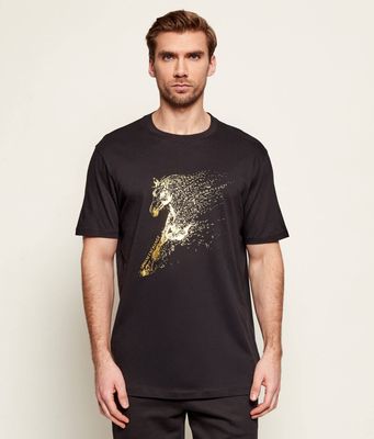 T-shirt męski młodzieżowy Armani Exchange ze sklepu: Gomez Fashion Store w kategorii: T-shirty męskie - zdjęcie 874714-BD9-10338_AX262M000071H50