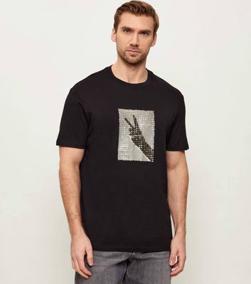 T-shirt męski Armani Exchange ze sklepu: Gomez Fashion Store w kategorii: T-shirty męskie - zdjęcie 874714-BD9-10338_AX262M000086H50