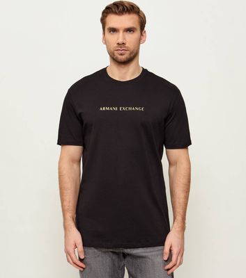 T-shirt męski na wiosnę Armani Exchange ze sklepu: Gomez Fashion Store w kategorii: T-shirty męskie - zdjęcie 874714-BD9-10338_AX262M000091H50