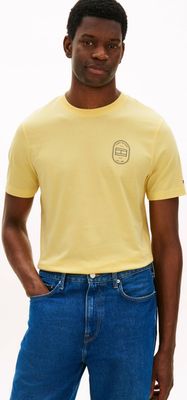 T-shirt męski na lato Tommy Hilfiger ze sklepu: Gomez Fashion Store w kategorii: T-shirty męskie - zdjęcie 874714-BD9-10338_TH262M000065Z36