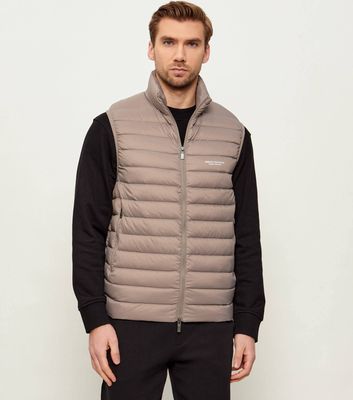 Armani Exchange - Kamizelka męska ze sklepu: Gomez Fashion Store w kategorii: Kamizelki męskie - zdjęcie 874714-BD9-10338_AX262M000100I66