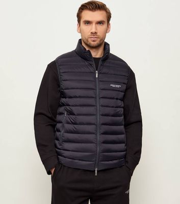 Kamizelka męska jesienna Armani Exchange ze sklepu: Gomez Fashion Store w kategorii: Kamizelki męskie - zdjęcie 874714-BD9-10338_AX262M000100I94