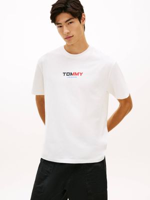 T-shirt męski Tommy Jeans ze sklepu: Gomez Fashion Store w kategorii: T-shirty męskie - zdjęcie 874714-BD9-10338_TM262M000036A07