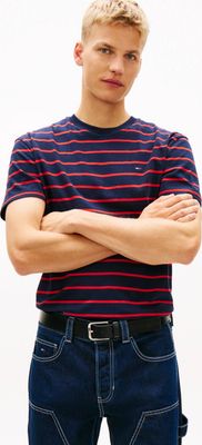 T-shirt męski na lato Tommy Jeans ze sklepu: Gomez Fashion Store w kategorii: T-shirty męskie - zdjęcie 874714-BD9-10338_TM262M000039072