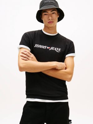 T-shirt męski letni Tommy Jeans ze sklepu: Gomez Fashion Store w kategorii: T-shirty męskie - zdjęcie 874714-BD9-10338_TM262M000040D44
