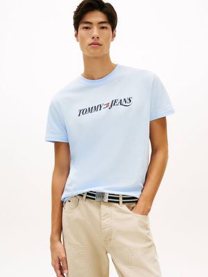 Tommy Jeans - T-shirt męski w stylu młodzieżowym ze sklepu: Gomez Fashion Store w kategorii: T-shirty męskie - zdjęcie 874714-BD9-10338_TM262M000040F88