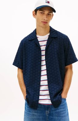 Tommy Jeans - Koszula męska z klasycznym kołnierzykiem ze sklepu: Gomez Fashion Store w kategorii: Koszule męskie - zdjęcie 874714-BD9-10338_TM262M000058072