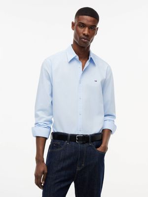 Koszula męska letnia z kołnierzykiem button down Tommy Jeans ze sklepu: Gomez Fashion Store w kategorii: Koszule męskie - zdjęcie 874714-BD9-10338_TM262M000065F88