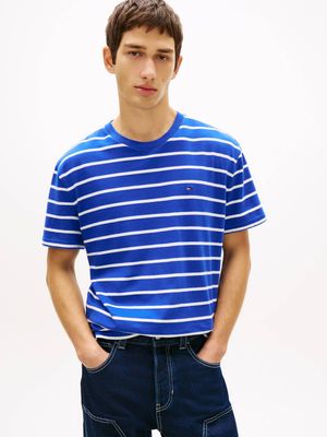 T-shirt męski casualowy Tommy Jeans ze sklepu: Gomez Fashion Store w kategorii: T-shirty męskie - zdjęcie 874714-BD9-10338_TM262M000039G35