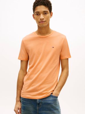 Tommy Jeans - T-shirt męski casual na lato ze sklepu: Gomez Fashion Store w kategorii: T-shirty męskie - zdjęcie 874714-BD9-10338_TM262M000023037
