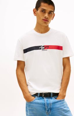 T-shirt męski Tommy Jeans ze sklepu: Gomez Fashion Store w kategorii: T-shirty męskie - zdjęcie 874714-BD9-10338_TM262M000038A07
