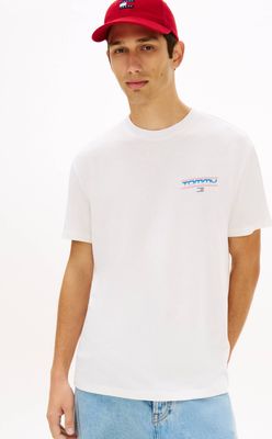 T-shirt męski letni Tommy Jeans ze sklepu: Gomez Fashion Store w kategorii: T-shirty męskie - zdjęcie 874714-BD9-10338_TM262M000089A07