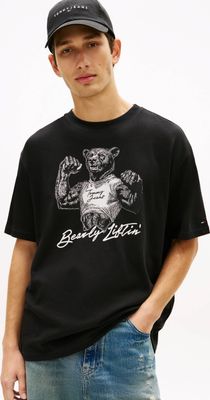 T-shirt męski młodzieżowy Tommy Jeans ze sklepu: Gomez Fashion Store w kategorii: T-shirty męskie - zdjęcie 874714-BD9-10338_TM262M000090D44