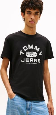T-shirt męski młodzieżowy Tommy Jeans ze sklepu: Gomez Fashion Store w kategorii: T-shirty męskie - zdjęcie 874714-BD9-10338_TM262M000041D44