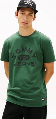 Tommy Jeans - T-shirt męski letni ze sklepu: Gomez Fashion Store w kategorii: T-shirty męskie - zdjęcie 874714-BD9-10338_TM262M000041ZD8