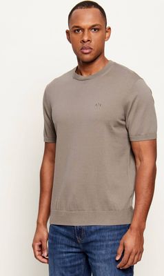T-shirt męski wiosenny Armani Exchange ze sklepu: Gomez Fashion Store w kategorii: T-shirty męskie - zdjęcie 874714-BD9-10338_AX262M000120I66