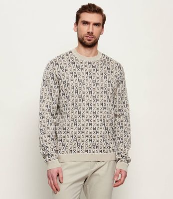 Sweter męski Armani Exchange ze sklepu: Gomez Fashion Store w kategorii: Swetry męskie - zdjęcie 874714-BD9-10338_AX262M000137K17