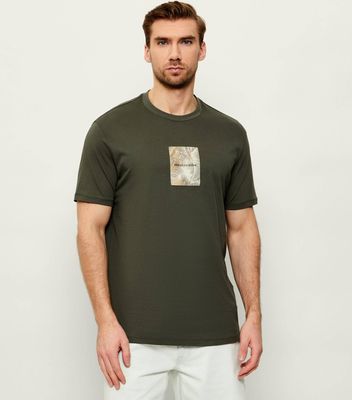 T-shirt męski na lato młodzieżowy Armani Exchange ze sklepu: Gomez Fashion Store w kategorii: T-shirty męskie - zdjęcie 874714-BD9-10338_AX262M000139J28
