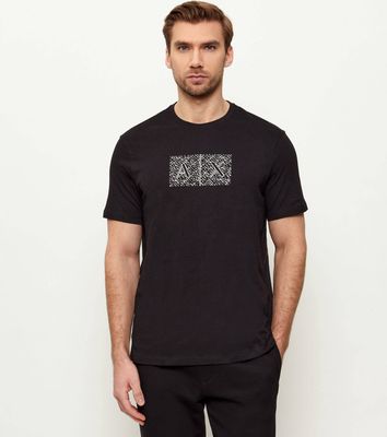 T-shirt męski w stylu młodzieżowym Armani Exchange ze sklepu: Gomez Fashion Store w kategorii: T-shirty męskie - zdjęcie 874714-BD9-10338_AX262M000142H50