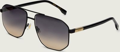 BOSS BLACK - Okulary przeciwsłoneczne ze sklepu: Gomez Fashion Store w kategorii: Okulary przeciwsłoneczne męskie - zdjęcie 874714-BD9-10338_BB255M000336093