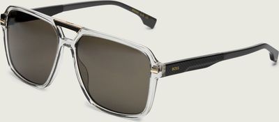 BOSS BLACK - Okulary przeciwsłoneczne ze sklepu: Gomez Fashion Store w kategorii: Okulary przeciwsłoneczne męskie - zdjęcie 874714-BD9-10338_BB255M000343113