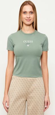 Bluzka damska wiosenna Guess Jeans ze sklepu: Gomez Fashion Store w kategorii: Bluzki damskie - zdjęcie 874714-BD9-10338_GE261W000005W42