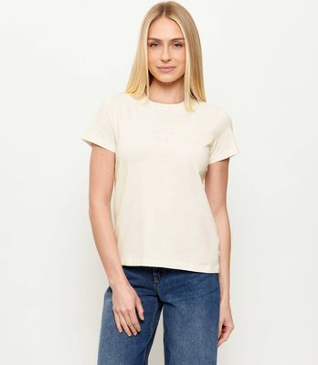 Bluzka damska wiosenna Guess Jeans ze sklepu: Gomez Fashion Store w kategorii: Bluzki damskie - zdjęcie 874714-BD9-10338_GE261W000006Q86