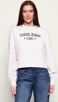 Bluza damska jesienna w stylu młodzieżowym Guess Jeans ze sklepu: Gomez Fashion Store w kategorii: Bluzy damskie - zdjęcie 874714-BD9-10338_GE261W000016R38