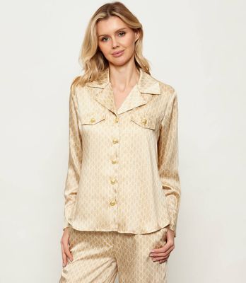 Koszula damska elegancka Marciano Guess ze sklepu: Gomez Fashion Store w kategorii: Koszule damskie - zdjęcie 874714-BD9-10338_MG261W000008T67