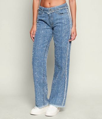 Spodnie damskie Guess ze sklepu: Gomez Fashion Store w kategorii: Spodnie damskie - zdjęcie 874714-BD9-10338_GJ261W000009W55