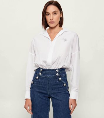 Bluzka damska na wiosnę casual Guess ze sklepu: Gomez Fashion Store w kategorii: Bluzki damskie
