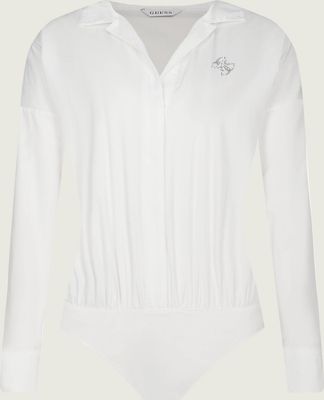 Bluzka damska na wiosnę casual Guess ze sklepu: Gomez Fashion Store w kategorii: Bluzki damskie - zdjęcie 874714-BD9-10338_GJ261W000026F11