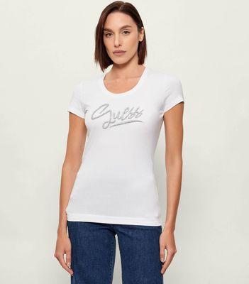 Bluzka damska młodzieżowa Guess ze sklepu: Gomez Fashion Store w kategorii: Bluzki damskie - zdjęcie 874714-BD9-10338_GJ261W000031F11