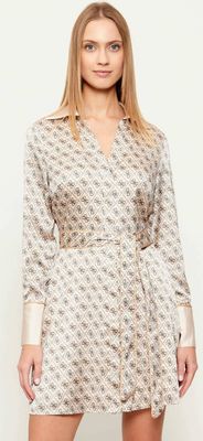 Guess - Sukienka na wiosnę ze sklepu: Gomez Fashion Store w kategorii: Sukienki - zdjęcie 874714-BD9-10338_GJ261W000044W19