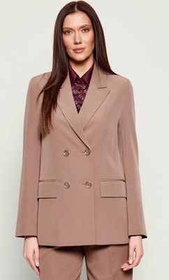Marynarka elegancki Guess ze sklepu: Gomez Fashion Store w kategorii: Marynarki damskie - zdjęcie 874714-BD9-10338_GJ261W000055I90
