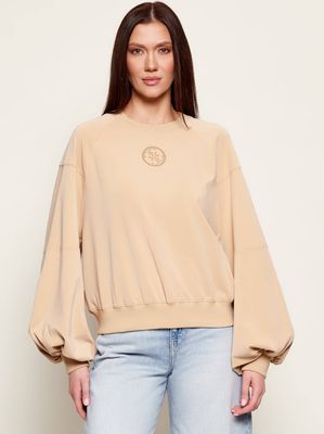 Bluza damska casual Guess ze sklepu: Gomez Fashion Store w kategorii: Bluzy damskie - zdjęcie 874714-BD9-10338_GJ261W000063M03