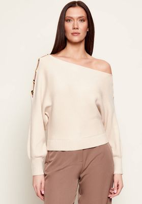 Guess - Sweter damski zimowy ze sklepu: Gomez Fashion Store w kategorii: Swetry damskie - zdjęcie 874714-BD9-10338_GJ261W000065W66