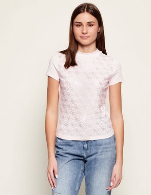 Bluzka damska wiosenna Guess ze sklepu: Gomez Fashion Store w kategorii: Bluzki damskie - zdjęcie 874714-BD9-10338_GJ261W000076W71