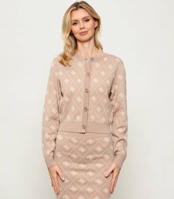 Sweter damski zimowy Guess ze sklepu: Gomez Fashion Store w kategorii: Swetry damskie - zdjęcie 874714-BD9-10338_GJ261W000078W69