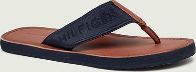 Klapki męskie na lato Tommy Hilfiger ze sklepu: Gomez Fashion Store w kategorii: Klapki męskie - zdjęcie 874714-BD9-10338_TH262M000247F23