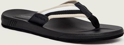 Klapki męskie na lato Tommy Hilfiger ze sklepu: Gomez Fashion Store w kategorii: Klapki męskie - zdjęcie 874714-BD9-10338_TH262M000251D12